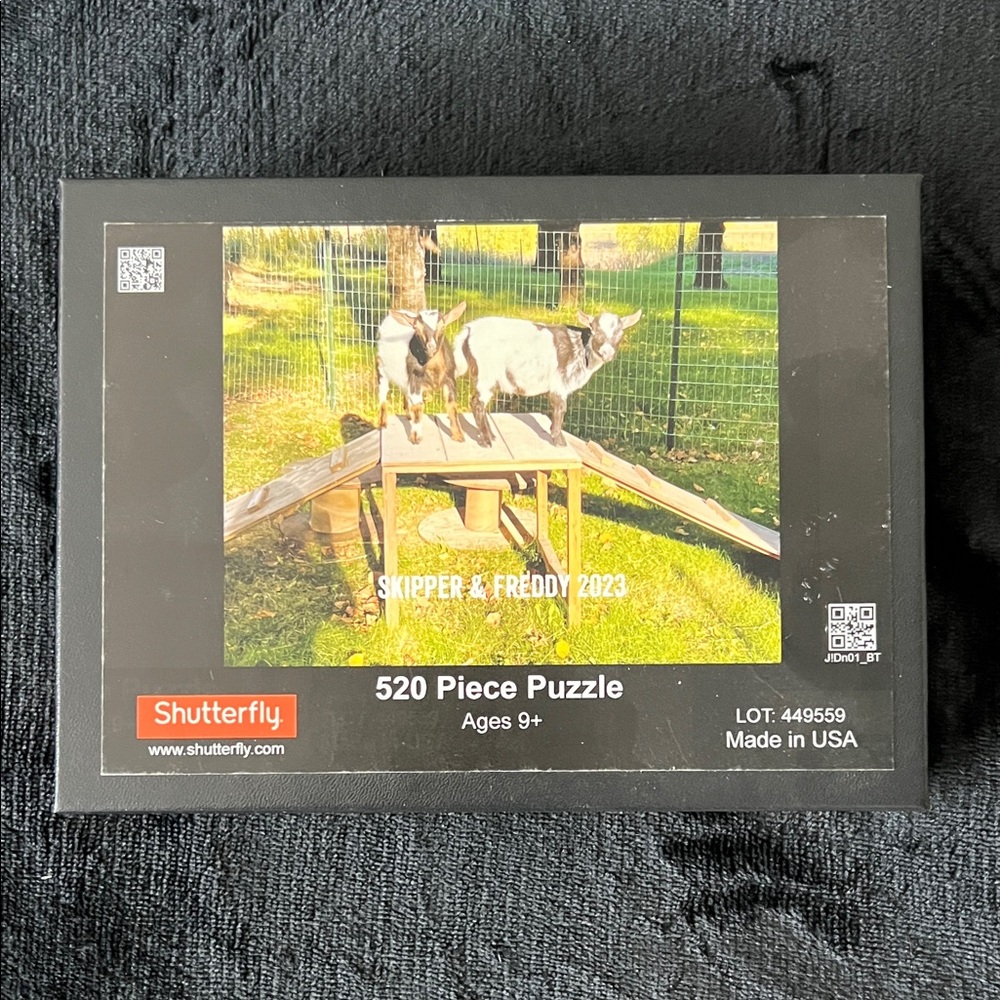 NWT. 520 Piece Puzzle. Goat Scene. Unopened package.